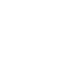 A black pixelated staircase shape appears in the top right corner of a white background.